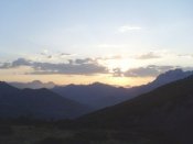Atardecer en el Alto de Valdeón.