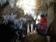 Visita a la cueva de las Agujas. Octubre 2019