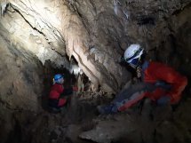 Visita a la cueva de las Agujas. Octubre 2019
