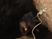 Sima de Huergas, Pozo