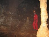 Sima de Huergas, Lago