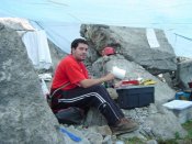 casca, campamento picos 2004