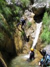 cañón Picos, bautizo de Tebines