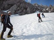 Norte del Bodón, Primeras rampas