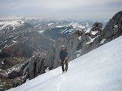 Norte del Bodón, arista cimera.