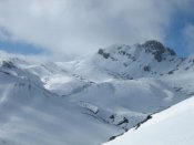 Peña Orniz desde el valle Congosto