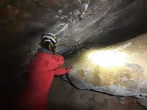 Campaña 2019. Entrada a la cueva de Cantodota